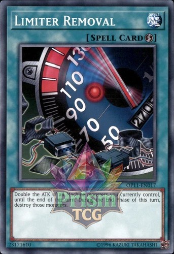 Limiter Removal OP11-EN017 Yugioh
