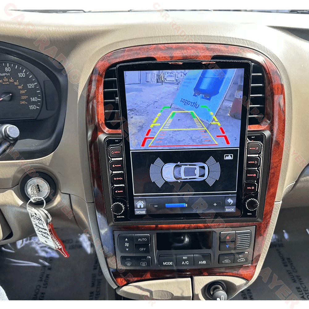 Wireless CarPlay Android13 Car Radio GPS FM BT +CAM For Hyundai Sonata 1999-2005
