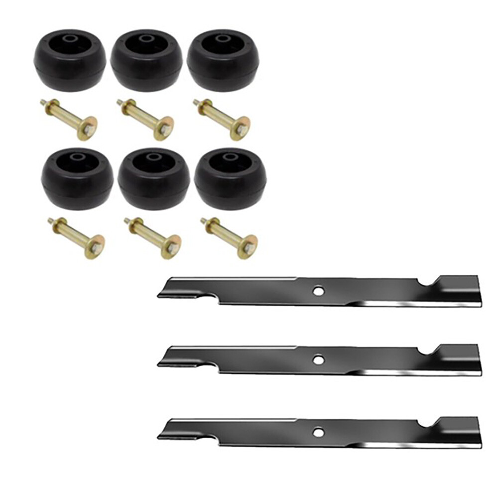103-3168 Blade & Deck Wheel Kit Fits Exmark Lazer Z Turf Ranger