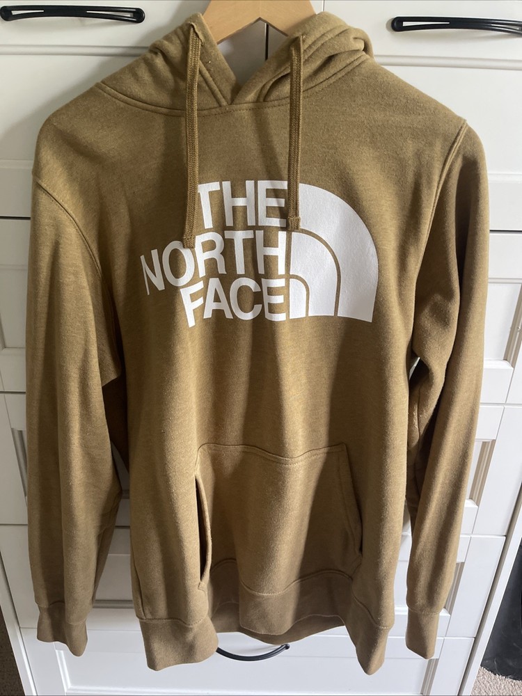 The North Face Men’s Medium Tan Hoodie - Comfort & Style