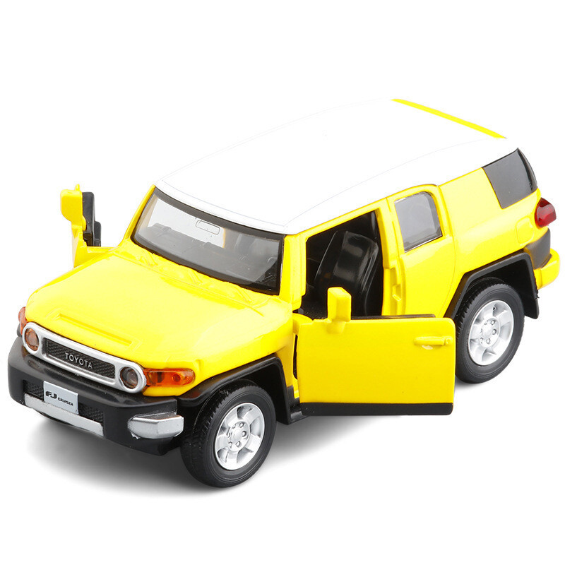 1/32 FJ Cruiser Diecast Pull Back Toy Car for Kids Boys Gift