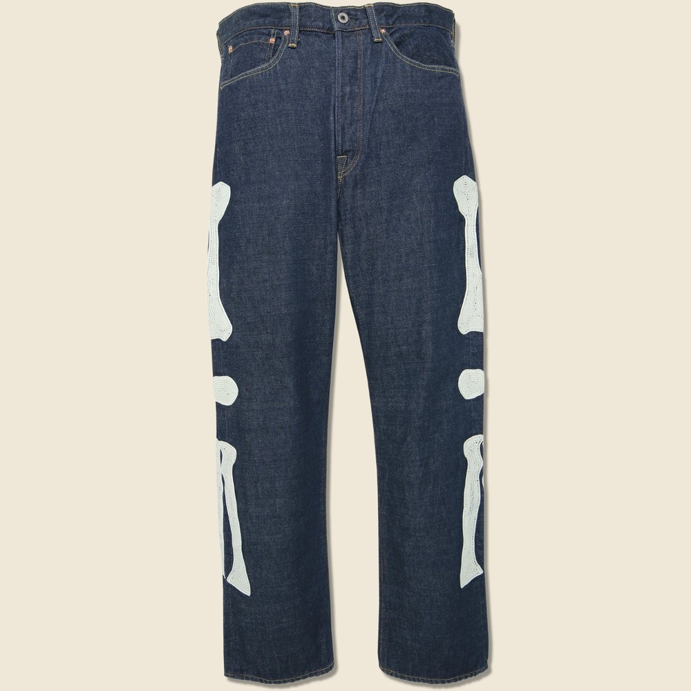 Kapital Denim Mexican Tuxedo 5P Okagilly - Indigo
