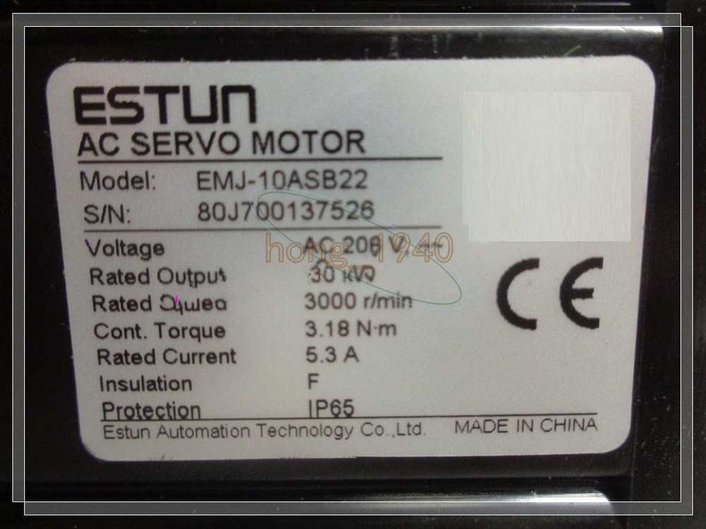 ONE NEW ESTUN servo motor EMJ-10ASB22