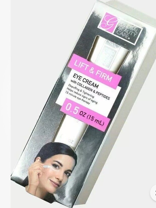 LIFT AND FIRM EYE CREAM WITH COLLAGEN AND PEPTIDES 0.5 OZ 15 ML