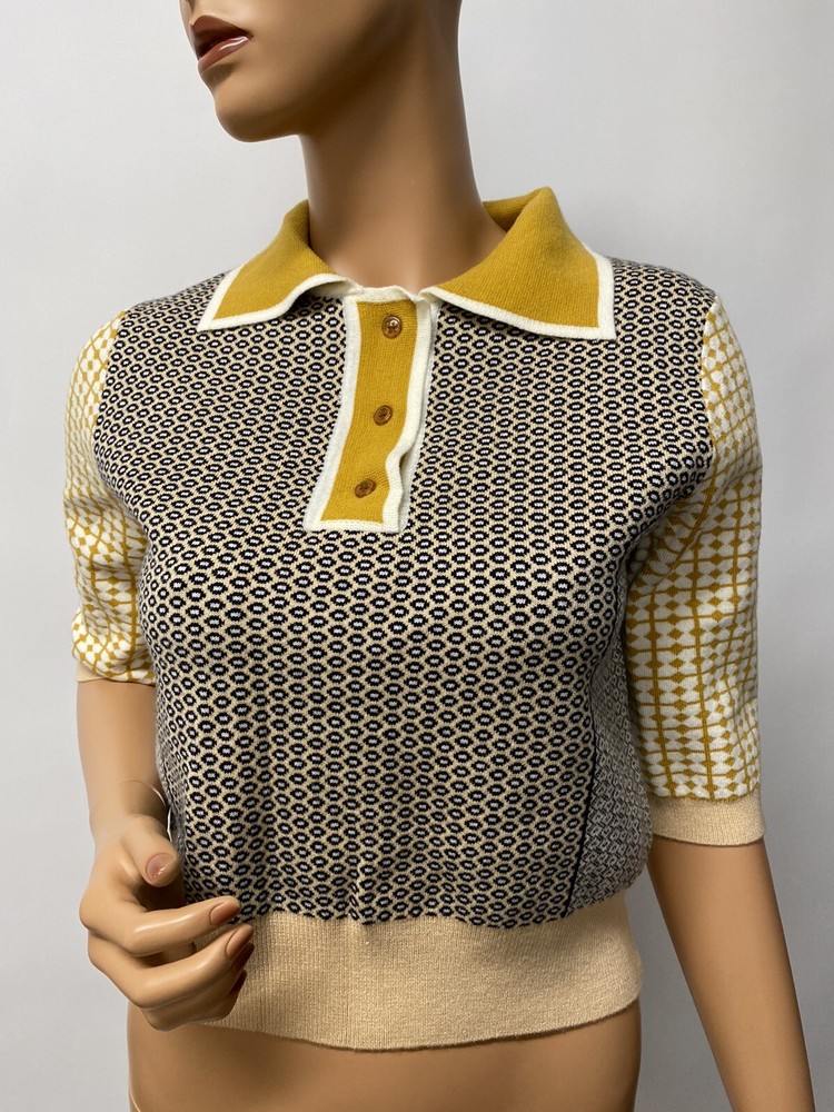 VC-RUAN STU-DIO Cropped retro Style Size Small