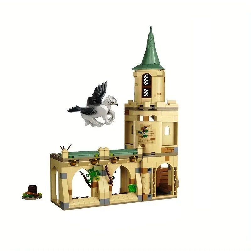 Harry Hogwarts Courtyard Sirius’s Rescue 76401 Building Block 345PCS Toy
