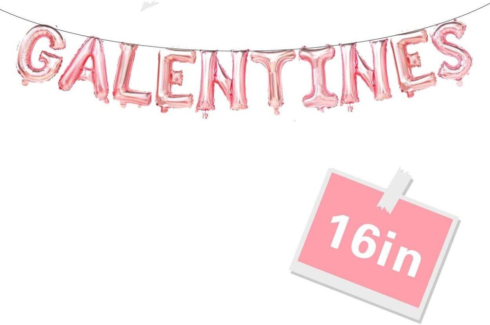 Galentines balloons, Valentine's Day Balloon Decorations, Galentine's Day Dec...