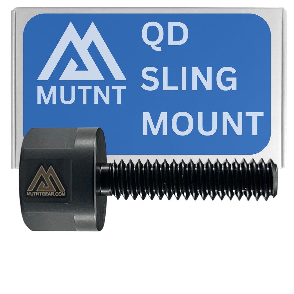 Mutnt Gear QD Sling Swivel Mount Bolt with 1/4-20 Threads All Stainless Steel...