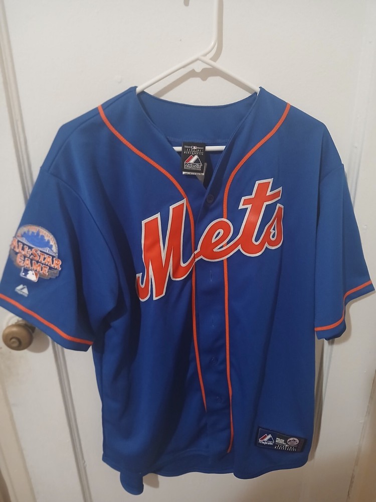 David Wright Home Jersey Authentic Replica Size Large