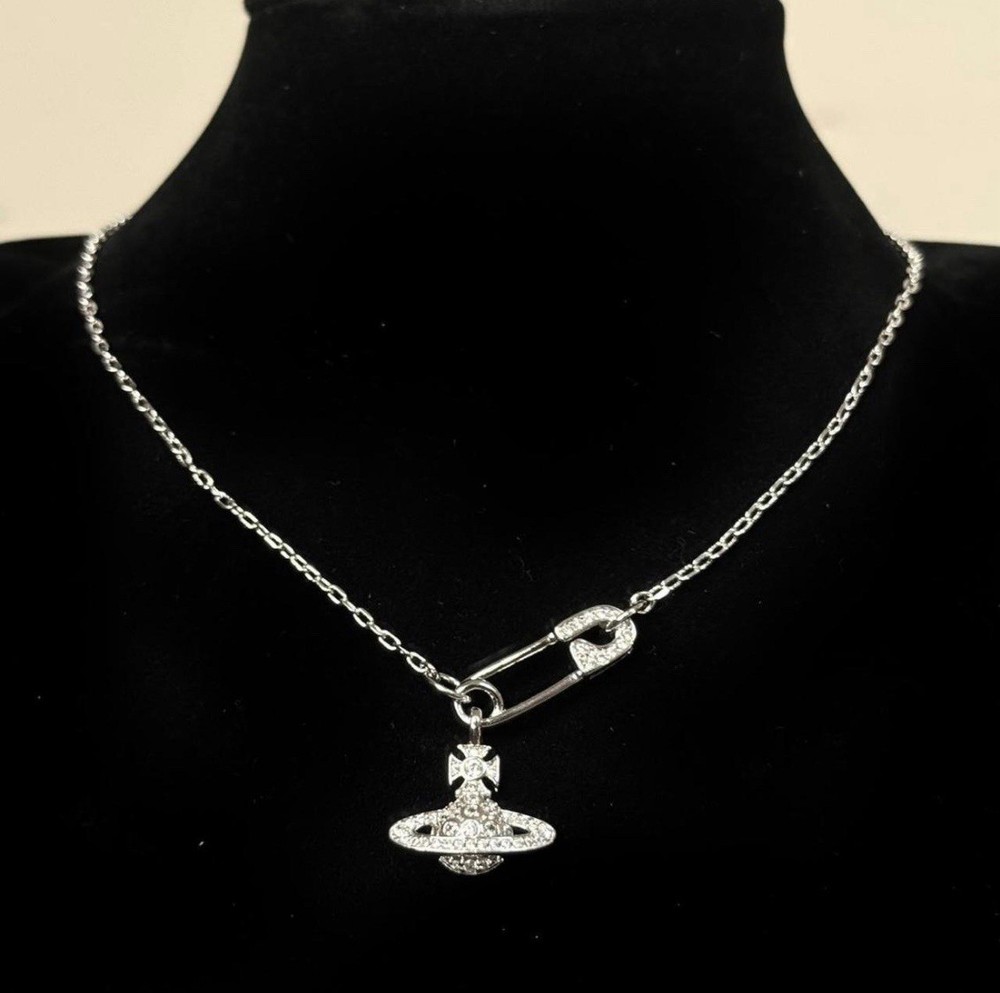 Vivienne Westwood Safety Pin Necklace