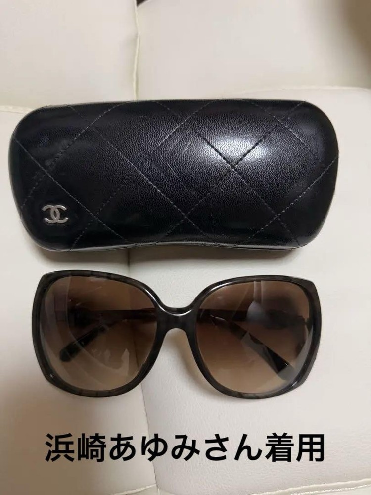 Ayu Hamasaki in stylish Chanel sunglasses for a chic look