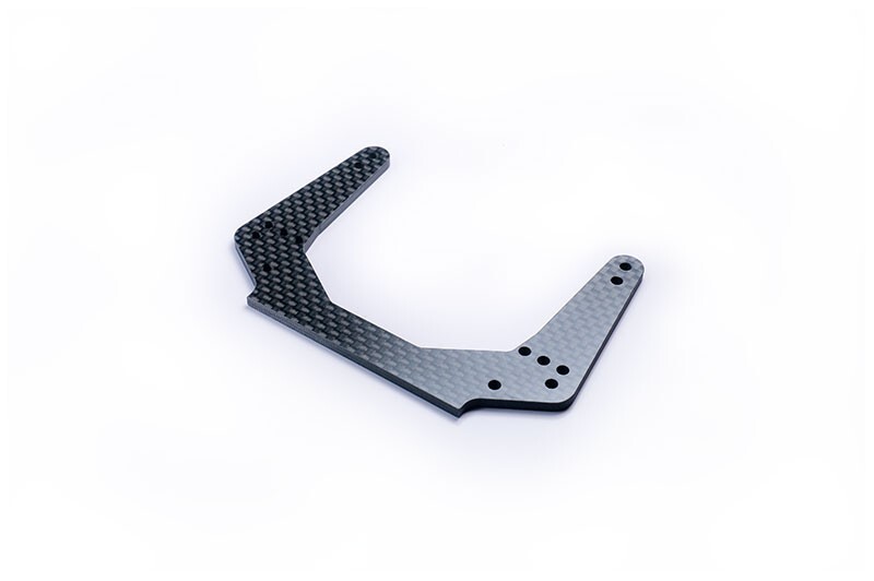 Upgrade Your RC10 with Koswork 3mm Front Carbon Shock Tower KOS04191-1