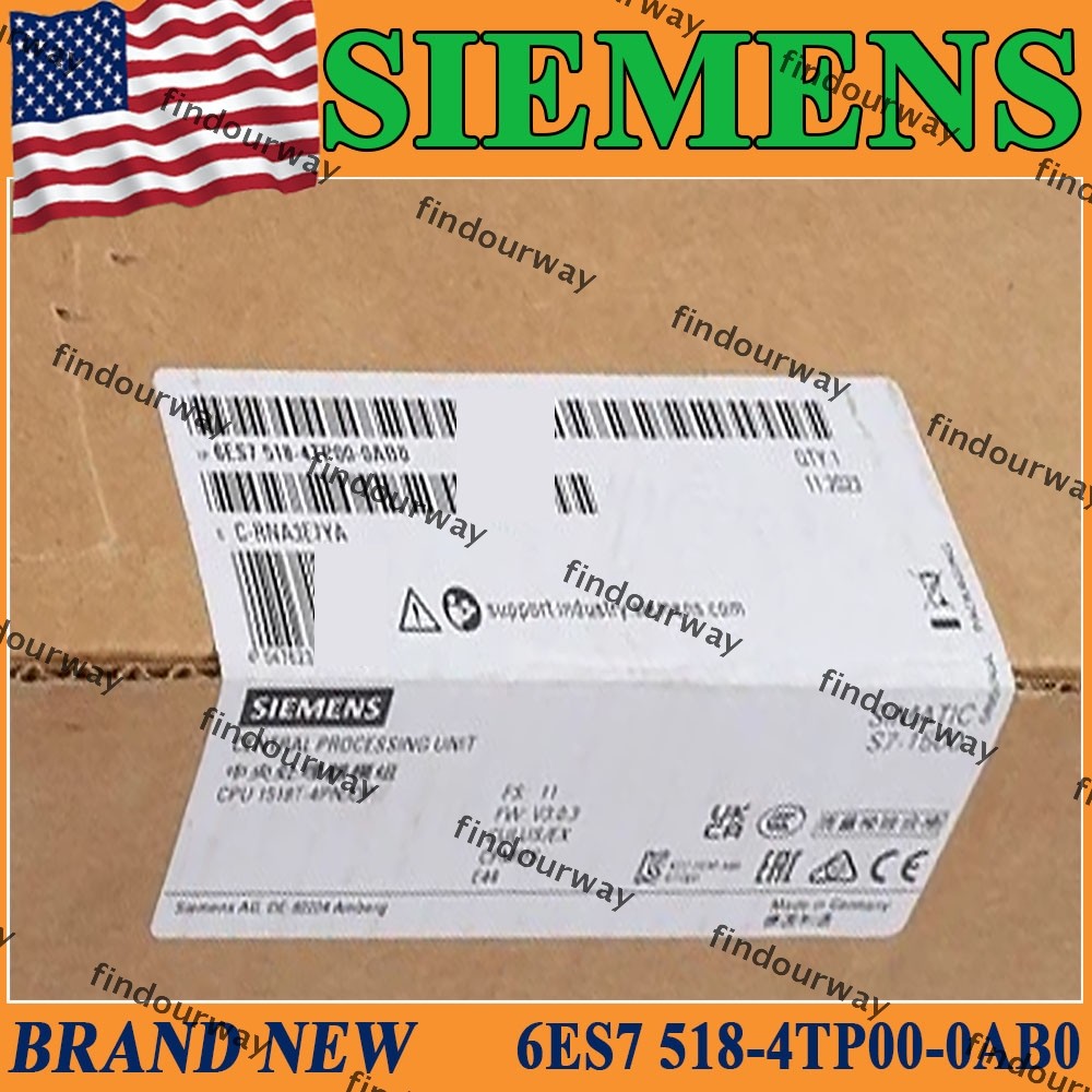 1PC Brand New Siemens 6ES7 518-4TP00-0AB0 Free Ship 6ES7518-4TP00-0AB0 US Stock