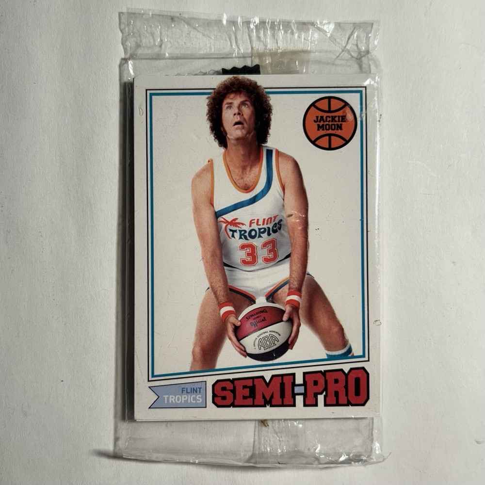 Will Ferrell Semi-Pro Unopened Upper Deck Basketball Cards Sealed Rare Set of 3