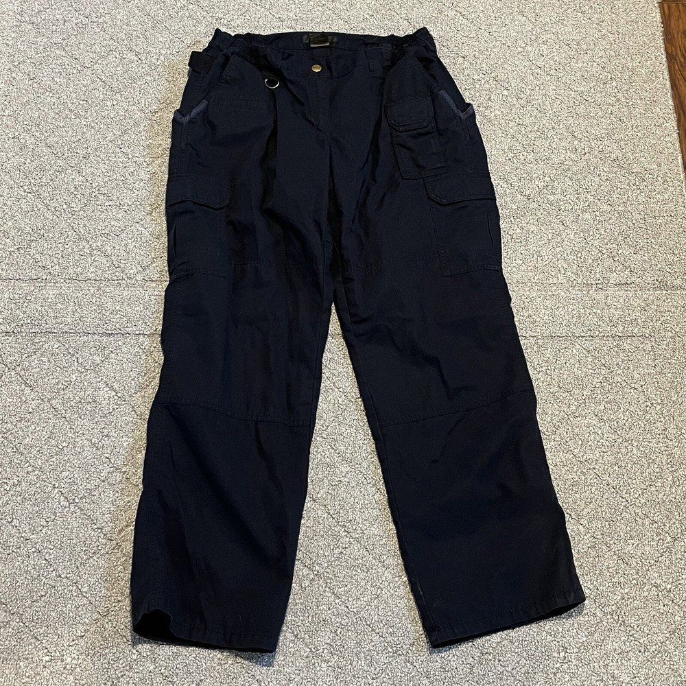 5.11 Tactical Pants Womens 14 Blue Workwear EMT Pockets Cargo Rip Stop Work