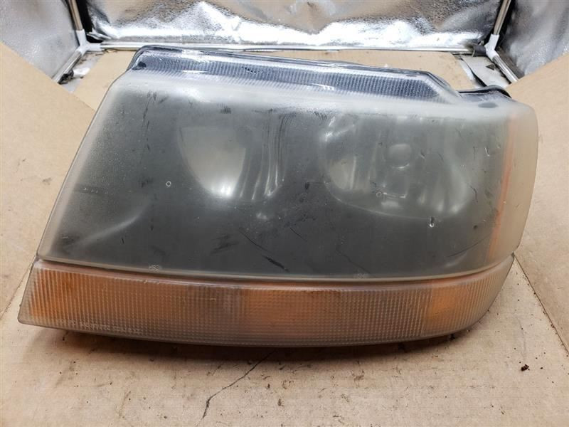 99-02 Grand Cherokee Dark Smoke Headlight Tint Film
