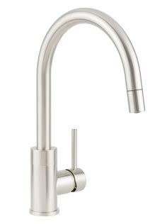Miseno MNO003L Mia 1.8 GPM 1 Hole Pull Down Kitchen Faucet - Stainless Steel