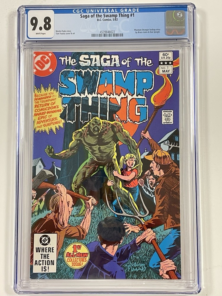 The Saga of Swamp Thing #1 (DC Comics May 1982) - CGC 9.8!!
