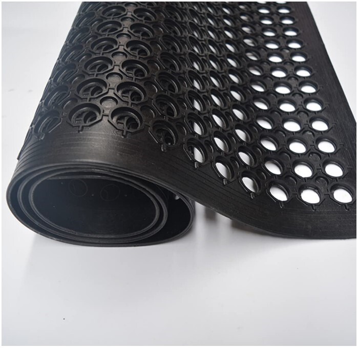 Anti-Fatigue Non-Slip Rubber Floor Mat Holes Pattern Heavy Duty Mats 36