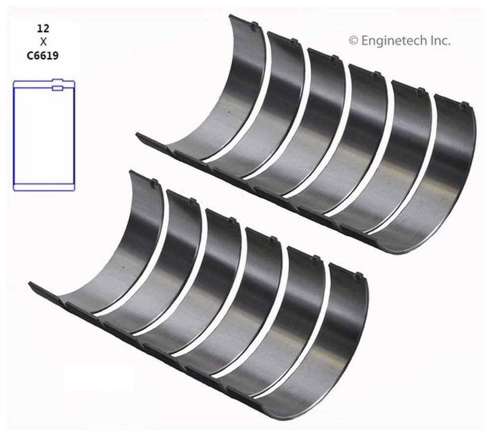 High-Performance Engine Connecting Rod Bearing Set BB626JSTD