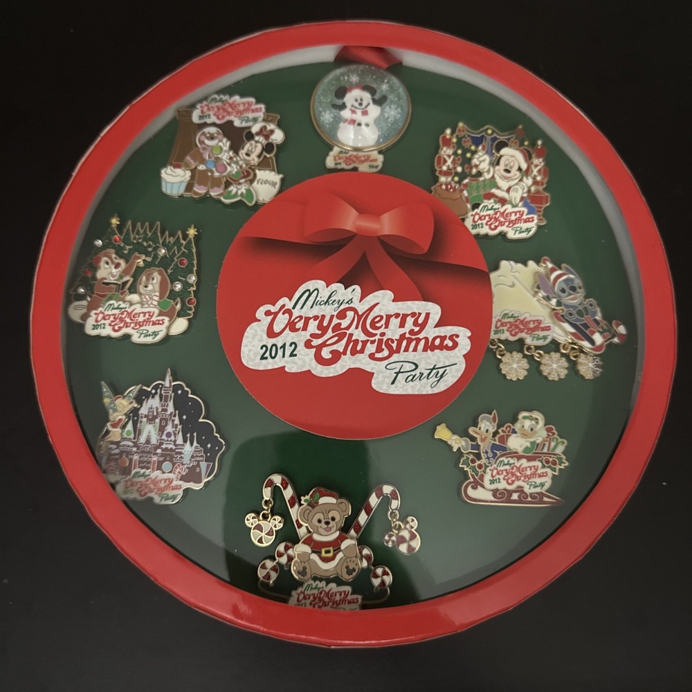 Disney pin limited edition 2012 MICKEY'S VERY MERRY CHRISTMAS PARTY