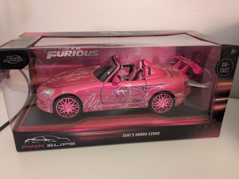 Jada Toys Pink Slips CHASE Fast And Furious Suki's Honda S2000 Pink 1:24 🔥🔥