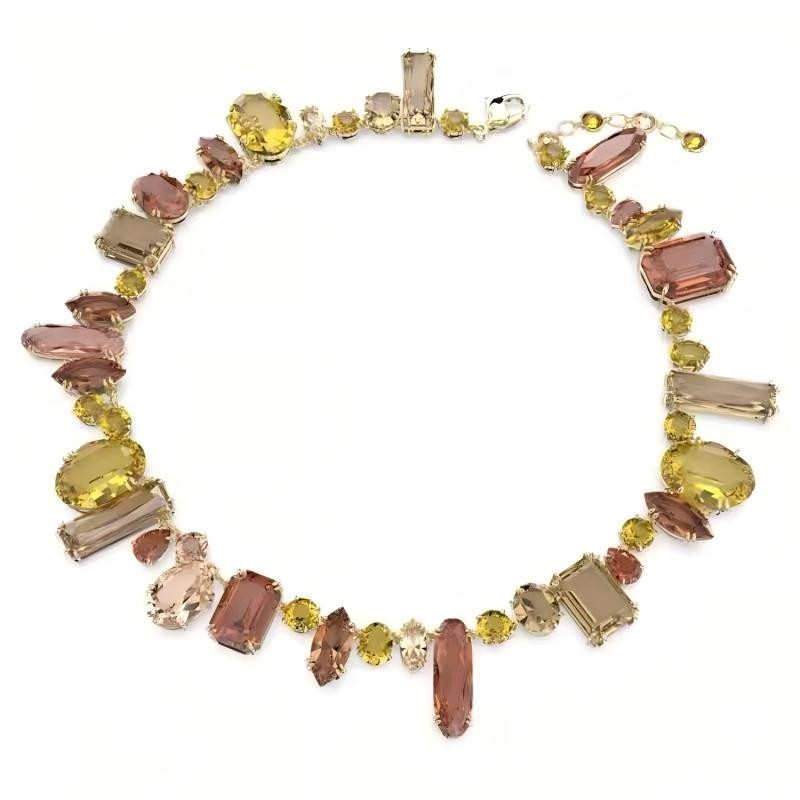 Swarovski Gema Crystal Necklace New Gift Box