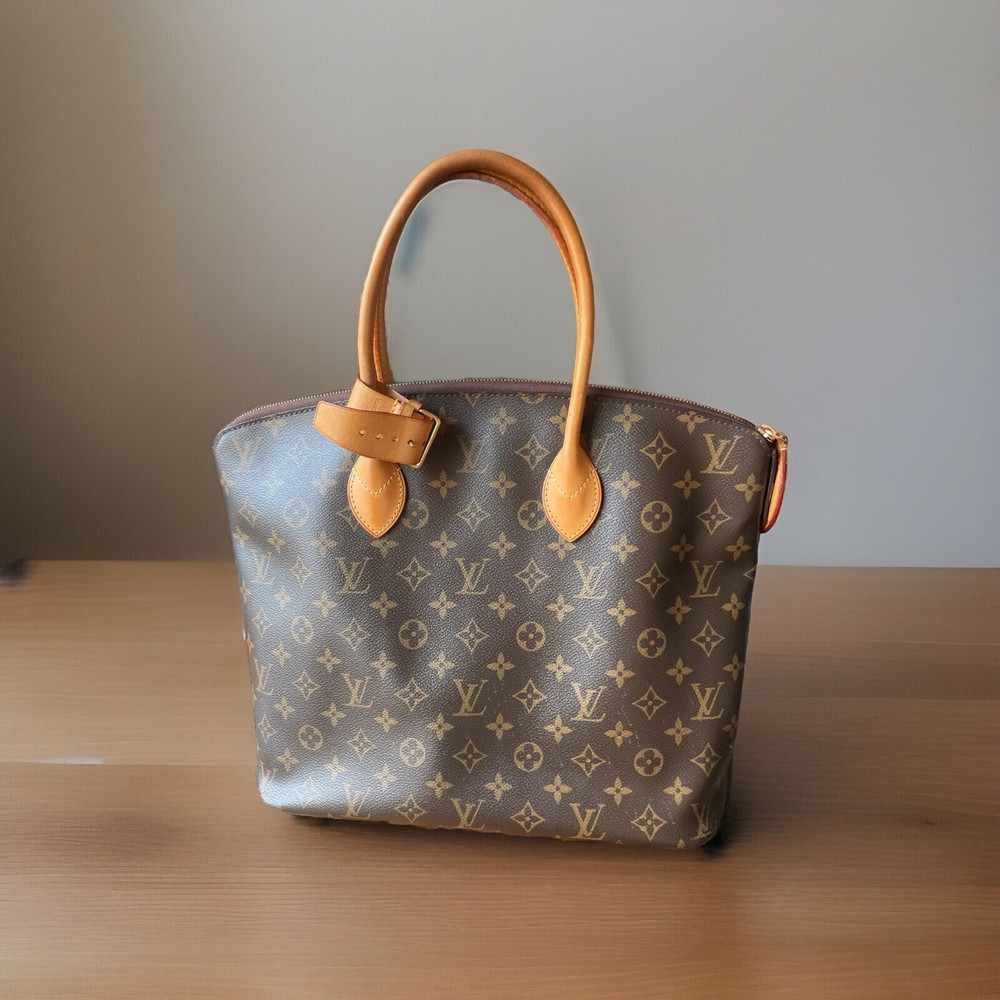 Louis Vuitton Lockit NM Handbag Monogram Canvas MM