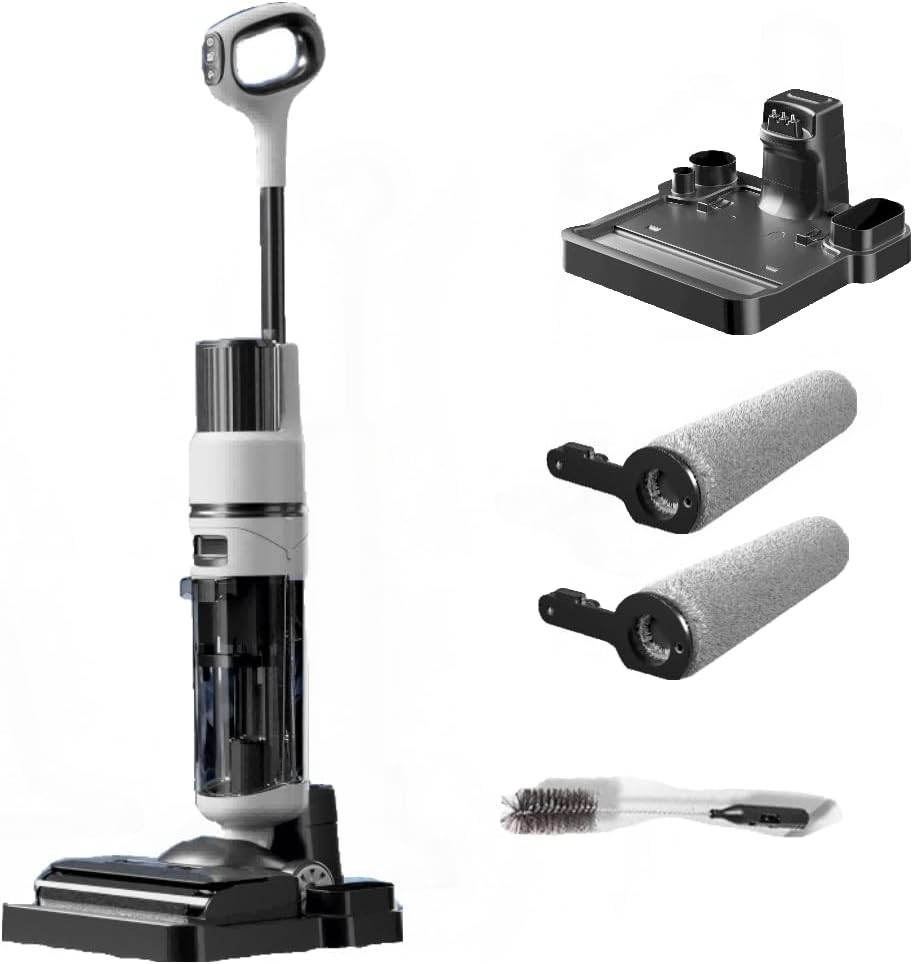 Wet Dry Vacuum Cleaner, Cordless Vacuum Mop, Self Cleaning Floor Cleaner