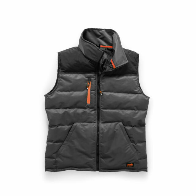 Scruffs Men`s Body Warmer XXL - Charcoal (T54602)