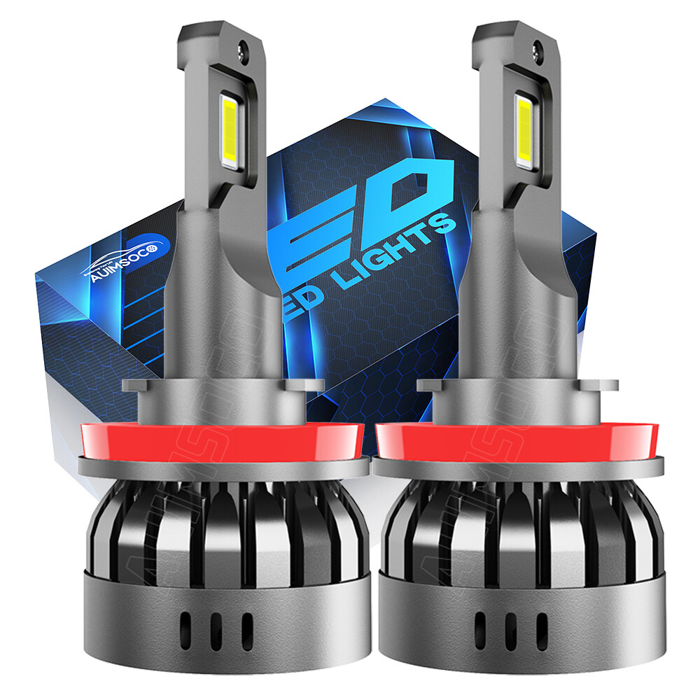 Faros LED H11 6000k bombillas de haz bajo blancas For Acura MDX 2004 2005 2006