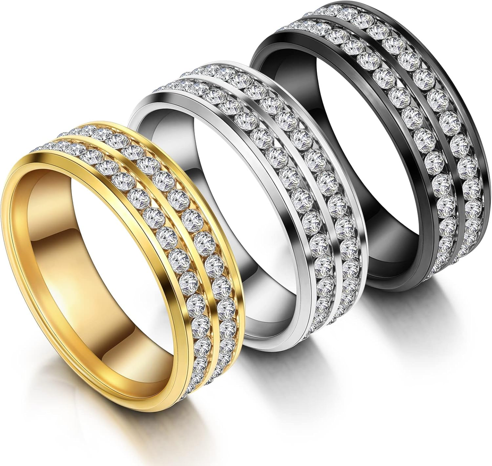 3 Pcs Men'S Tie Ring Tie Clasp Necktie Ring for Neck Ties Solid Tie Tacks Access