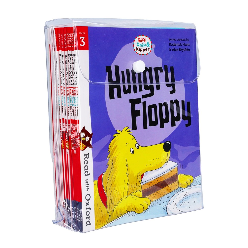 Biff, Chip and Kipper: Read with Oxford Stage 3 16 Books Set - Age 5+ -Paperback