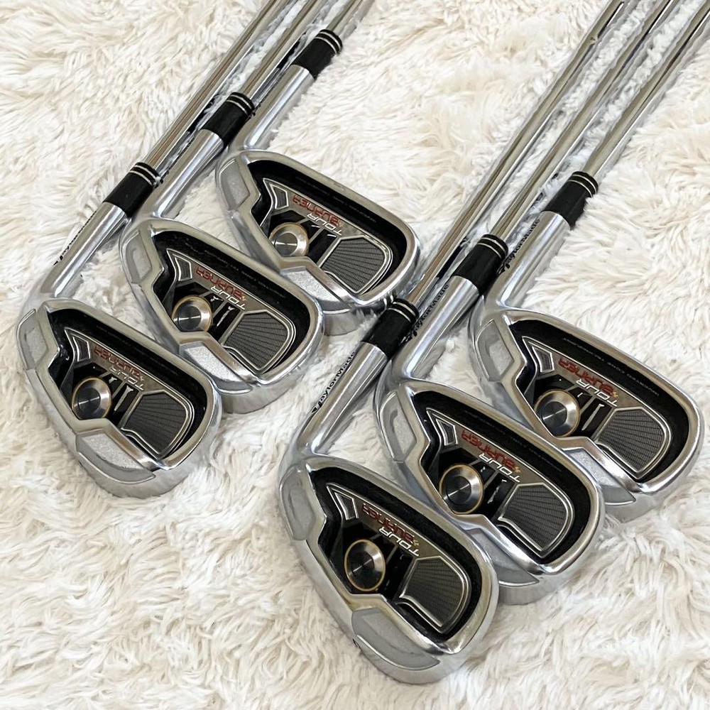TaylorMade Tour Burner Iron Set 6-Piece Used Golf Clubs with Flex Options  