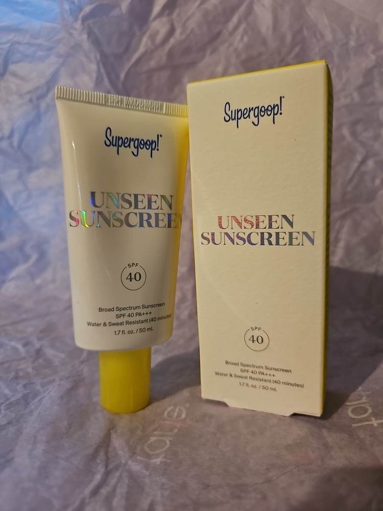 Supergoop Unseen Sunscreen SPF 40 1.7 oz Broad Spectrum Invisible Weightless