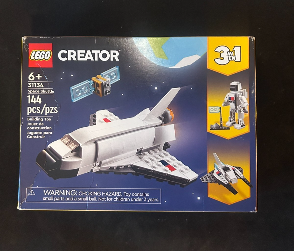 LEGO Creator 3 IN 1:  Space Shuttle Adventure (31117) New Sealed Original Box