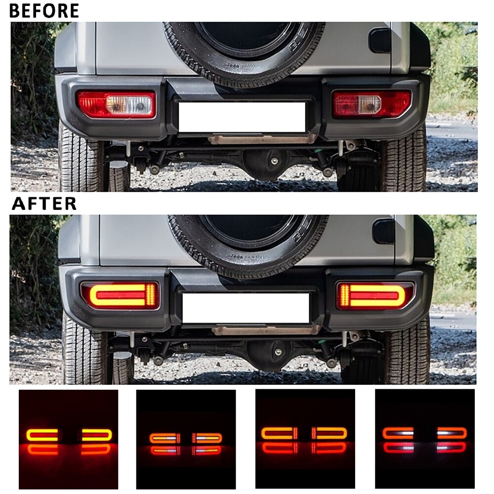 LED Tail Light Taillight Driving Brake Lamp Turn Signal For Suzuki Jimny 2019-24