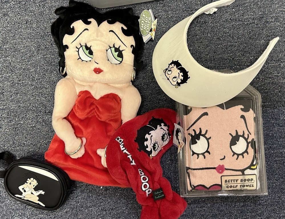 Betty Boop Golf Bundle Accessories - 5 Pieces