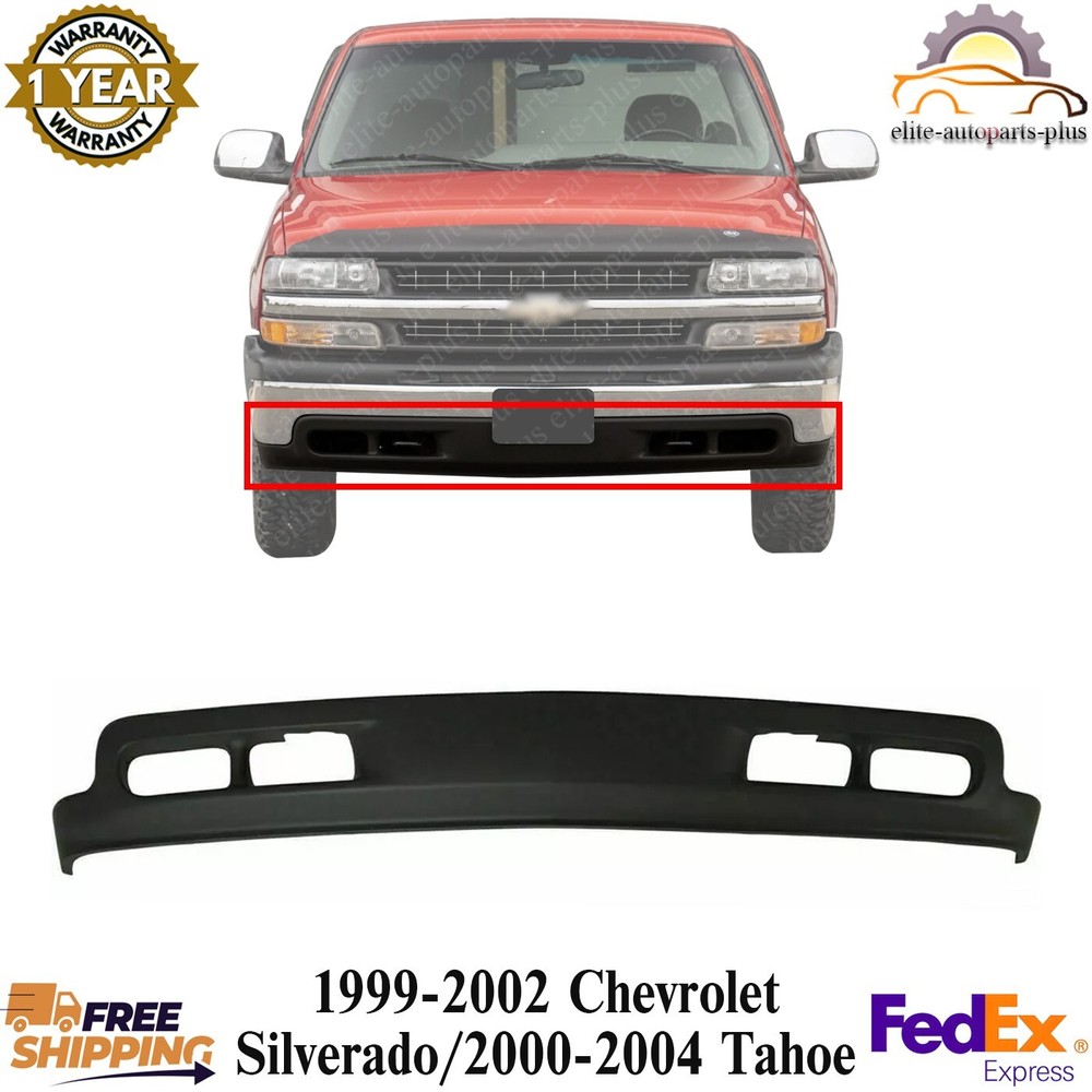 Front Lower Valance Air Deflector Primed For 99-02 Chevy Silverado/00-04 Tahoe