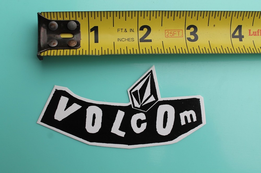 VOLCOM Stone Ransom Note Letters Snowboarding Surfing Skateboarding STICKER
