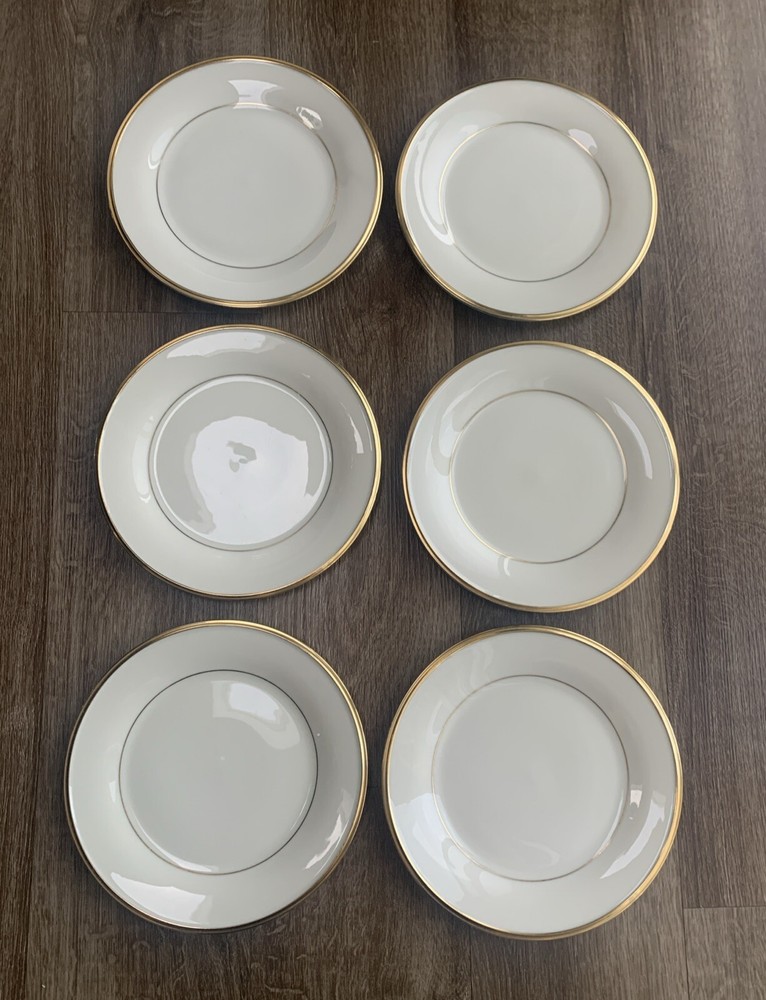 Set of 6 Lenox Eternal Dimension 8 1/4