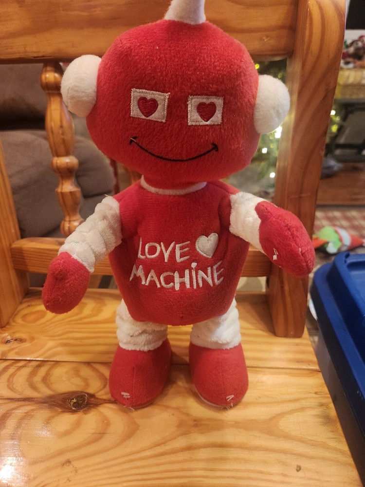 RARE Vintage Goffa Plush Singing Dancing Robot 