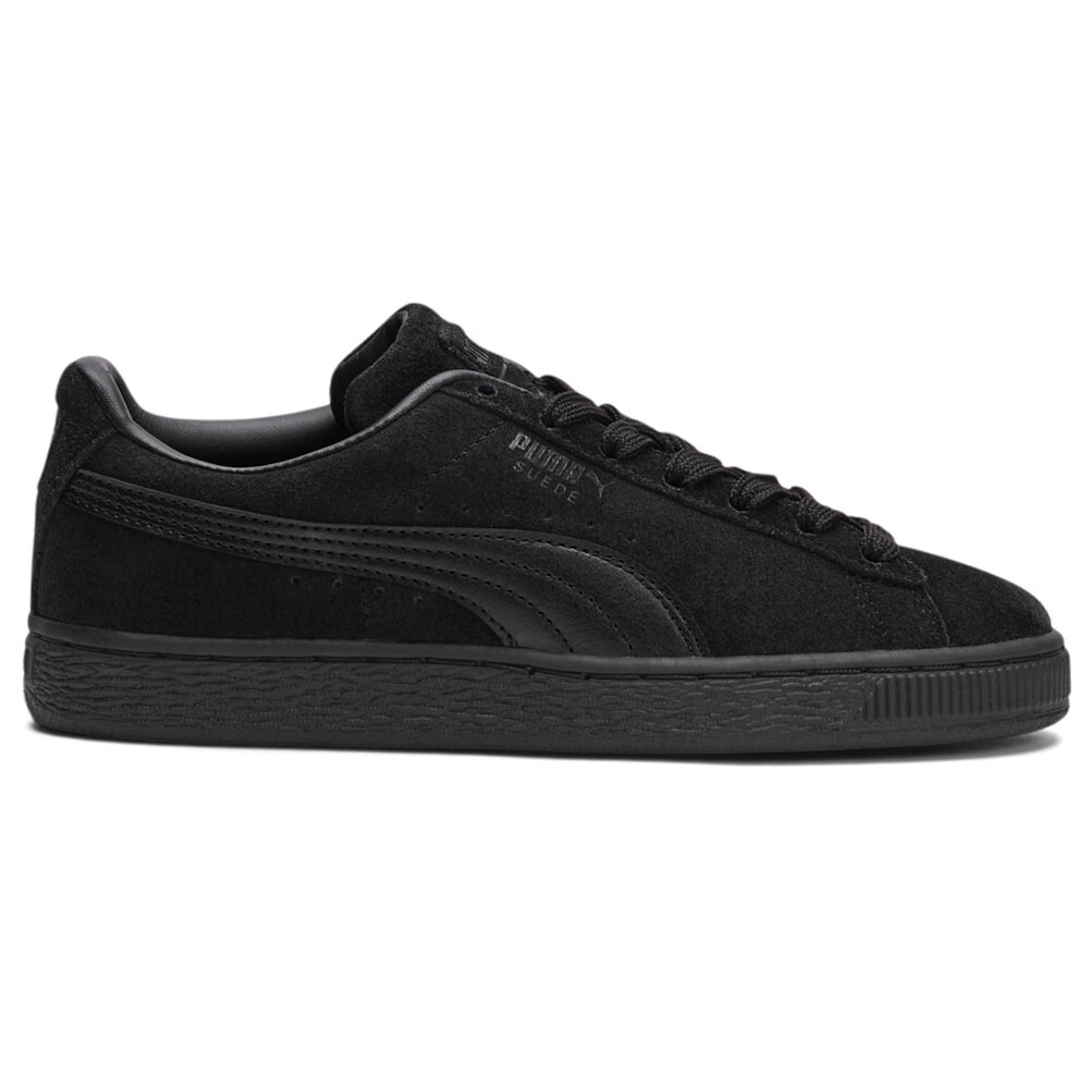 Puma Suede Classic Black Boys Casual Sneakers Lace-Up Shoes