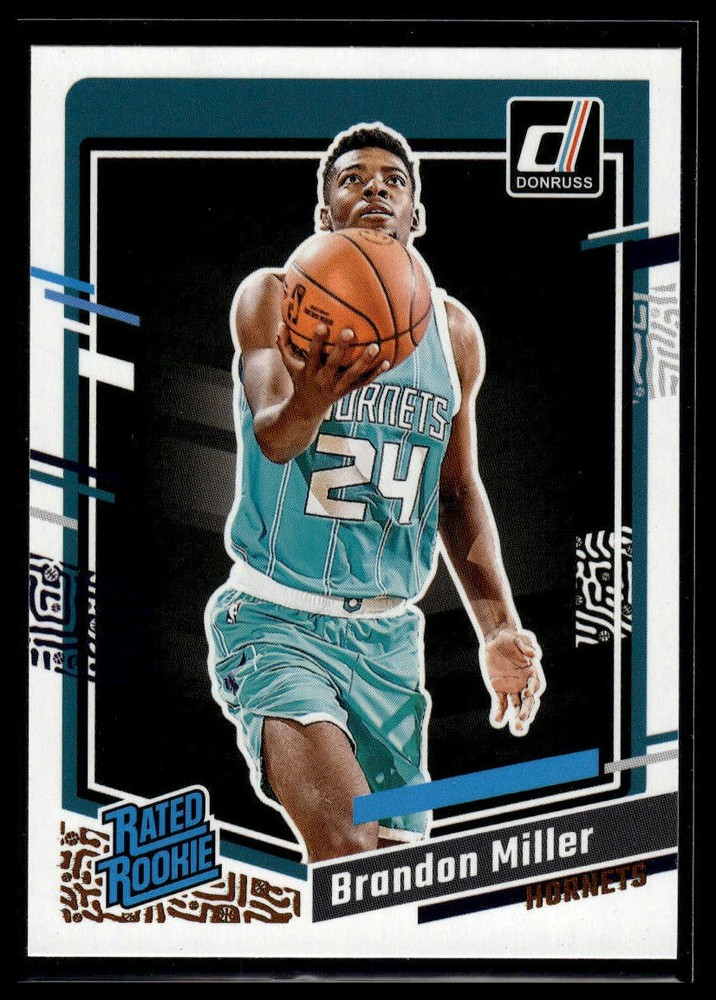 2023-24 Donruss Brandon Miller Rookie Card #226