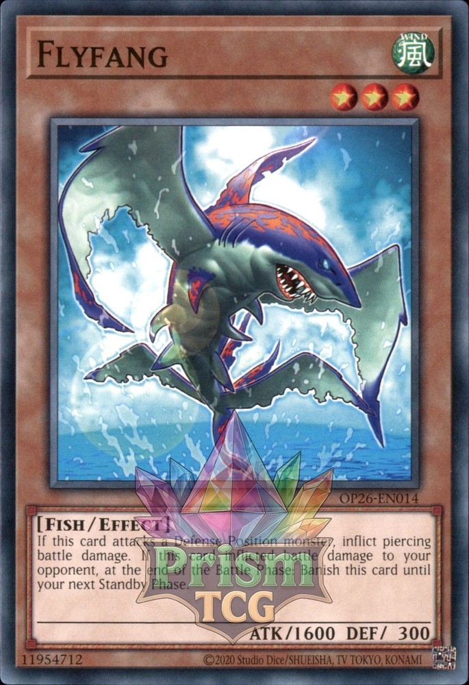 Flyfang OP26-EN014 Yu-Gi-Oh Rare Trading Card