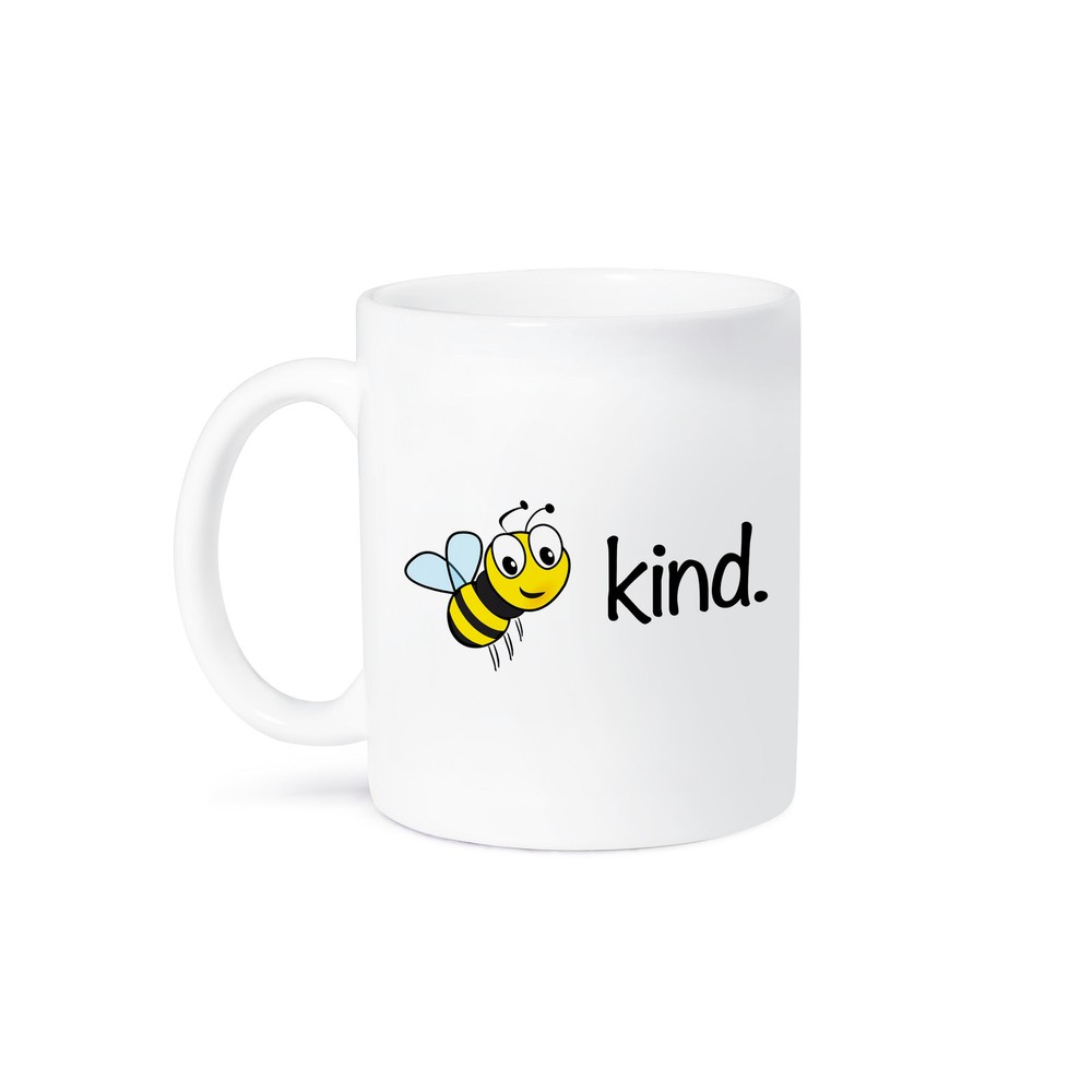 Bee Kind Ceramic Mug by 3dRose – Cute & Colorful Design