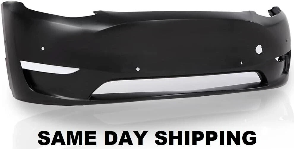 Front Bumper Cover with Sensor Holes for Tesla Model Y 2020-2022