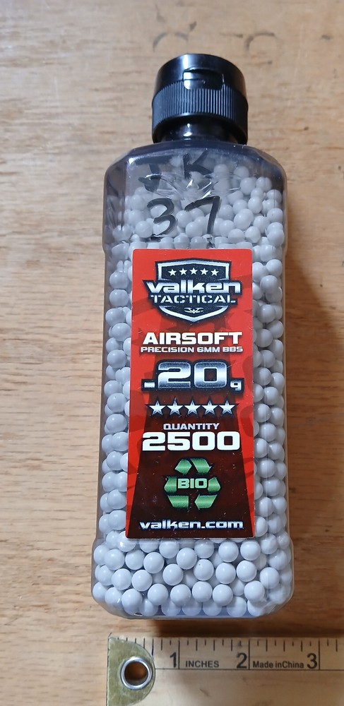 Valken Tactical Airsoft Precision 6MM BB's - NOS
