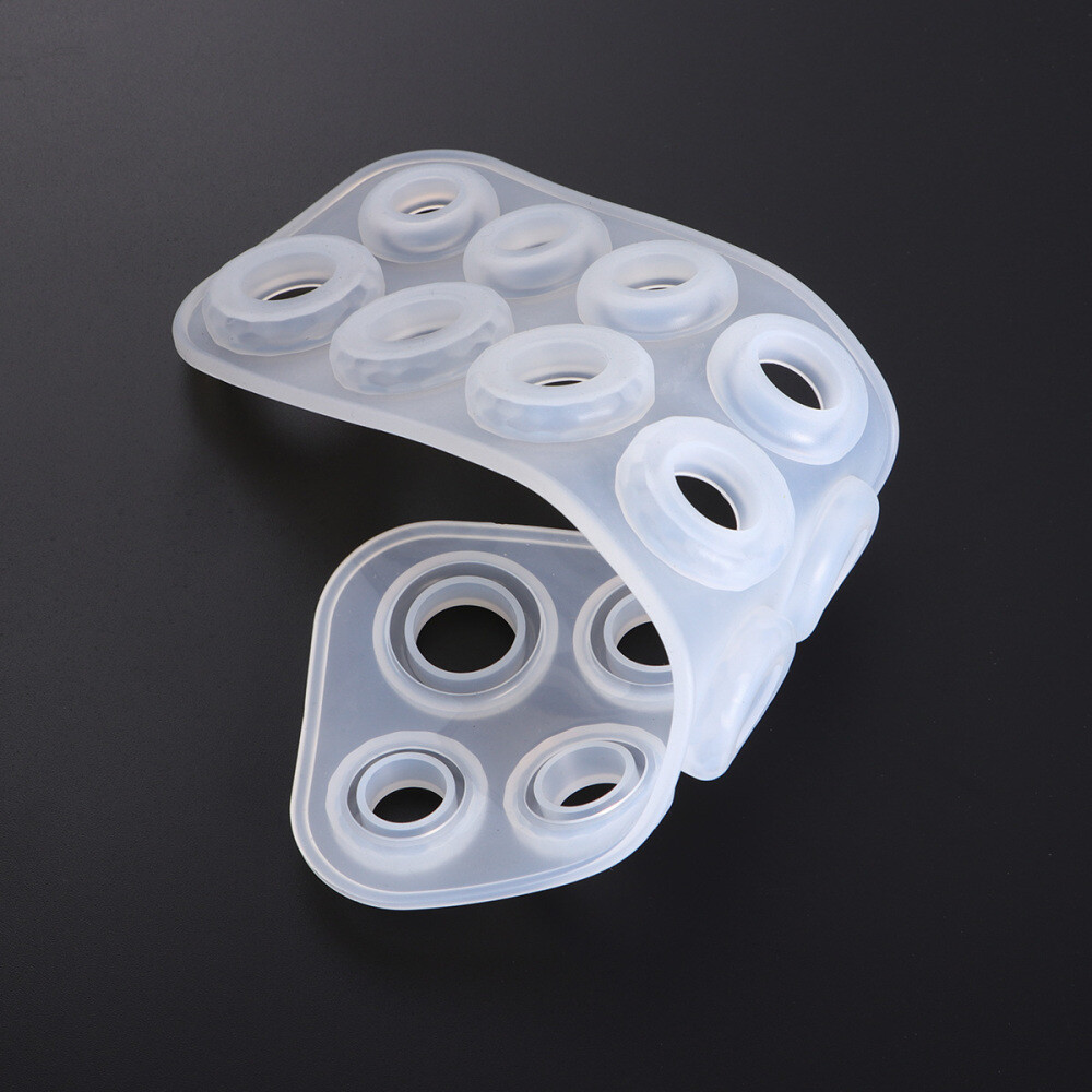 Chunky Clay and Epoxy Resin Ring Silicone Molds for Jewelry Making