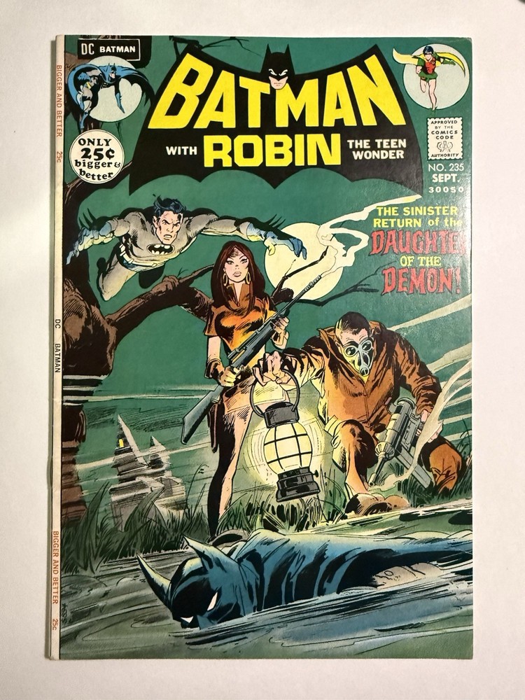 Batman #235 (DC Comics September 1971) 2nd Appearance Of Ra’s Al Ghul 🔑